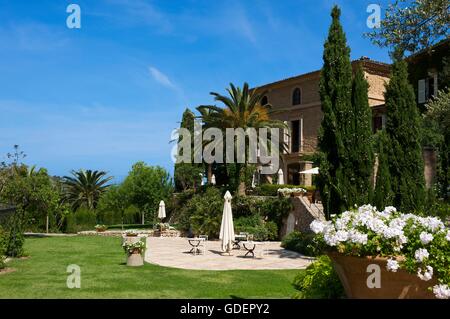 Hotel La Residencia, Deia, Deya, Mallorca, Maiorca, isole Baleari, Spagna Foto Stock