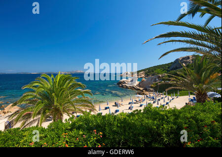 Porto Cervo e la Costa Smeralda, Sardegna, Italia Foto Stock