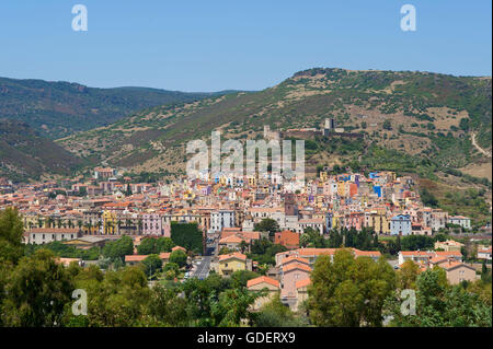 Bosa, Sardegna, Italia Foto Stock