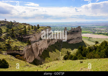 Scotts Bluff National Monument Foto Stock