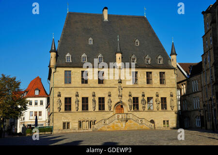 Town Hall, Osnabruck, Bassa Sassonia, Germania / Osnabrück Foto Stock