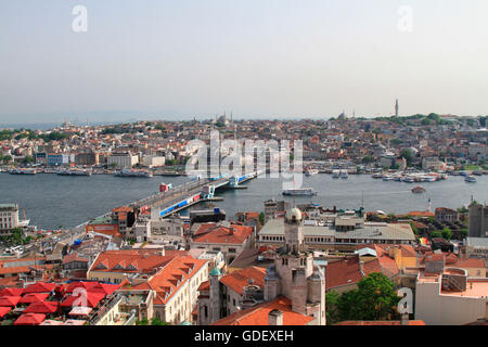 Galatabridge, Istanbul, Turchia Foto Stock