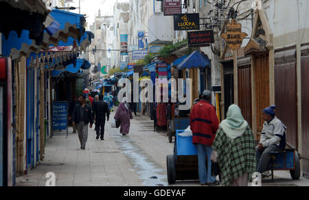 Marocco, Africa, Medina di Essaouira Foto Stock