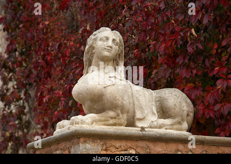 Scultura in Santanyi, Maiorca, Baleari, Spagna Foto Stock