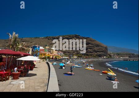 Puerto de Tazacorte, La Palma, Canarie, Spagna Foto Stock