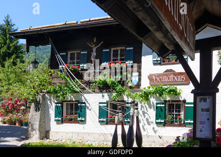 Sankt Gilgen: museo locale, Austria, Salisburgo, Salzkammergut Foto Stock