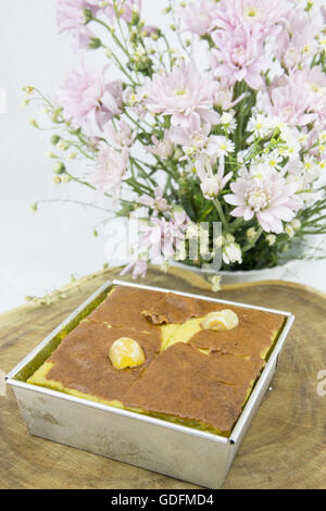 Thai dessert ricetta (MorKang) cotti Mung bean. Foto Stock