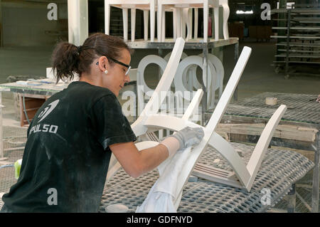 Mobili fabbrica, Lucena, in provincia di Cordoba, regione dell'Andalusia, Spagna, Europa Foto Stock