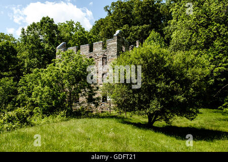 Beverley mulino (Chapman Mill), ampia eseguire, le pianure, Virginia Foto Stock