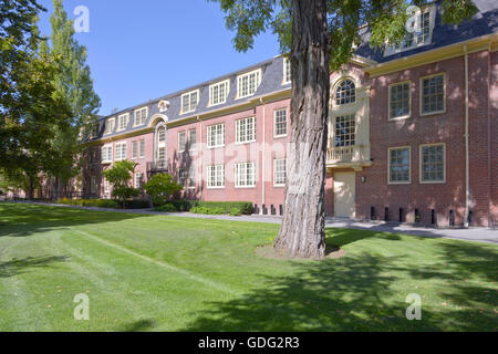 Whitman College edificio e parco in Wala Wala nello stato di Washington. Foto Stock