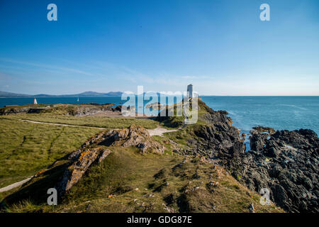 Isola di Llanddwyn (Ynys Llanddwyn) Foto Stock