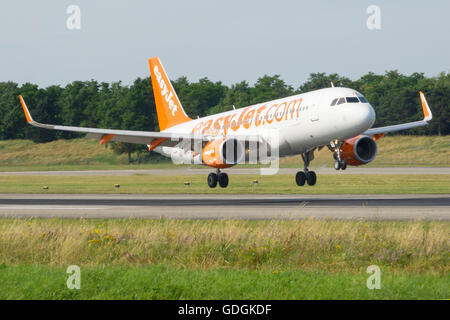 EasyJet, Airbus, Basilea Euroairport Foto Stock