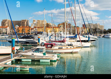 Vilamoura Marina, Algarve, PORTOGALLO Foto Stock