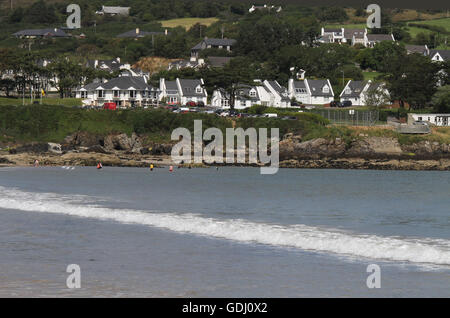 A Portsalon sul Lough Swilly, County Donegal, Irlanda. Foto Stock