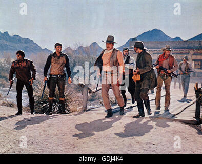 Rio Lobo, USA 1970, Regie: Howard Hawks, Darsteller: John Wayne, Foto Stock