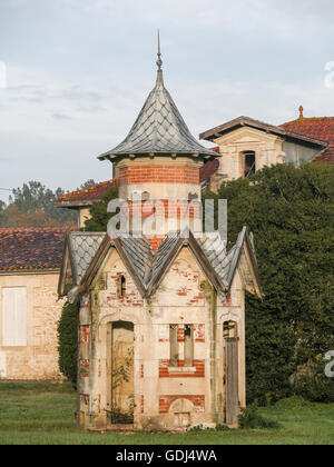 Vecchio pigeonry a La Garosse vicino a Pauillac Foto Stock