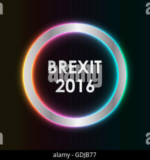 Abstract brexit sfondo 2016 Foto Stock