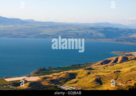 Mare di Galilea, Israele Foto Stock
