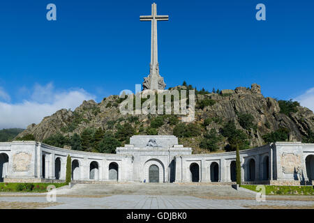 Valle dei Caduti (Valle de los Caidos), provincia di Madrid, Spagna. Foto Stock