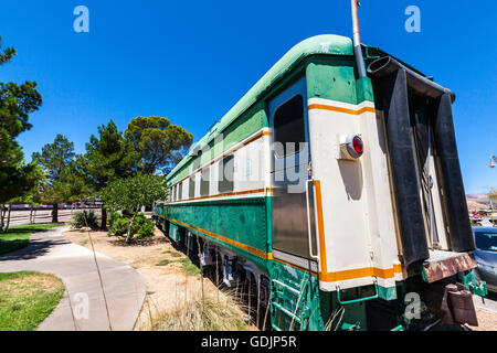 L'America occidentale Railroad Museum in Barstow California presso la vecchia casa di Harvey Hotel chiamato Casa De Desierto Foto Stock