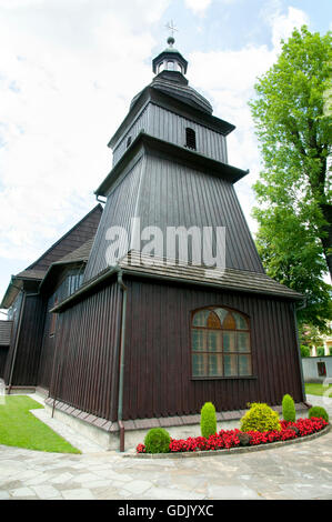 St Erasmus Chiesa - Barwald Dolny - Polonia Foto Stock