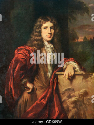 Archibald Campbell, 9° Conte di Argyll, 1629 - 1685. Peer scozzese. Dopo la pittura da Nicholas Maes. Foto Stock