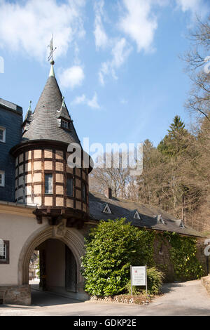 Deutschland, Oberbergischer Kreis, Wermelskirchen, Tagungshotel Maria in der Aue. Erbaut wurde das ehemalige Jagdschloss von der Foto Stock