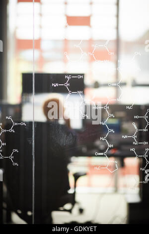 Manchester science park office interno Foto Stock