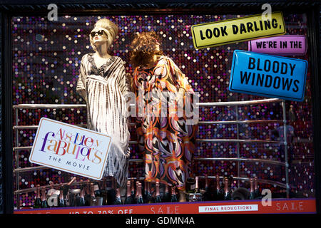 Liberty of London Department Store Window Display: Assolutamente favoloso il filmato. Foto Stock