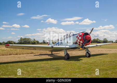 A-6D Harvard III (T6) Texano presso Hardwick warbirds Foto Stock