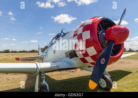 North American Harvard, o T-6 texano o SNJ Foto Stock