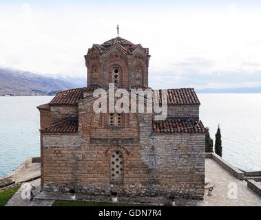 Chiesa di San Giovanni a Kaneo a Ohrid Macedonia Foto Stock