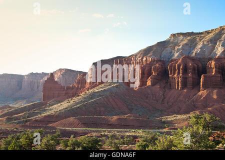 Capitol Reef National Park nello Utah, Stati Uniti d'America Foto Stock