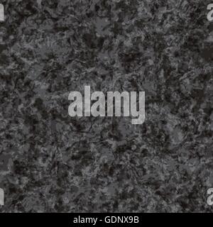 Abstract di marmo nero seamless texture di sfondo vettoriale Illustrazione Vettoriale