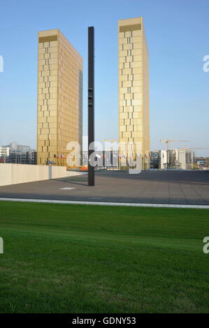 Geografia / viaggi, Lussemburgo, Kirchberg Edificio amministrativo dell'Unione europea, Boulevard Konrad Adenauer, la Corte di giustizia europea, Additional-Rights-Clearance-Info-Not-Available Foto Stock