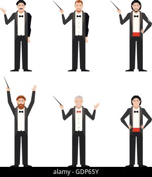 Set di conduttori Illustrazione Vettoriale