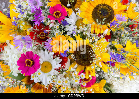 Chiusura del bouquet di fiori. Foto Stock