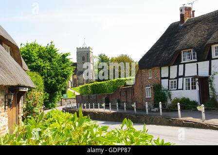 Okeford Fitzpaine, Dorset, Inghilterra Foto Stock