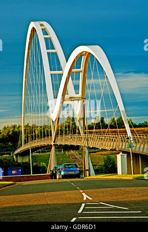 Ponte di Infinity, Stockton on Tees Foto Stock