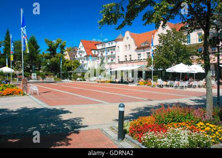 Geografia / viaggi, in Germania, in Baviera, Bad Woerishofen, zona pedonale, , Additional-Rights-Clearance-Info-Not-Available Foto Stock