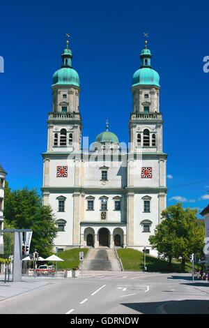 Geografia / viaggi, Germania, Kempten, San Lorenzo Basilica, Additional-Rights-Clearance-Info-Not-Available Foto Stock