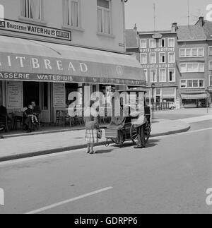 Organetto a Bruxelles, 1665 Foto Stock