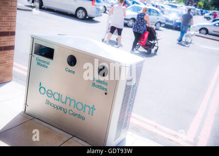 Beaumont Leys Shopping Center. 25 Beaumont Way, Leicester LE4 1DS. Di proprietà di terra britannica PLC. Foto Stock