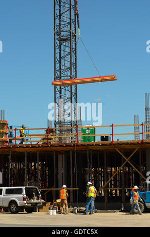 Commercial construction in Boulder Colorado Foto Stock