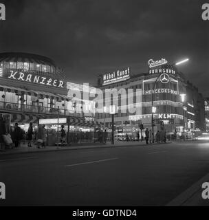 Kranzler-Eck a Berlino, 1964 Foto Stock