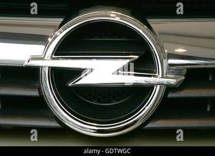 Logo Opel Foto Stock