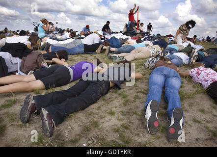 Marzo della vita Foto Stock