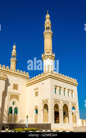 I minareti della Moschea di Zabeel in Dubai EMIRATI ARABI UNITI Foto Stock