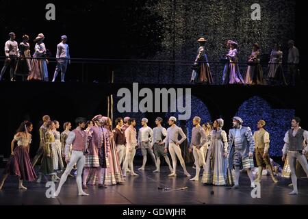 "Romeo e Giulietta", coreografia e staging: John Cranko Foto Stock
