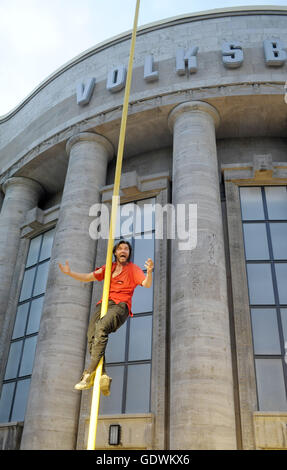 "Prometeo', regia Dimiter Gotscheff Foto Stock